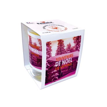 Bougie bienvenue en Laponie