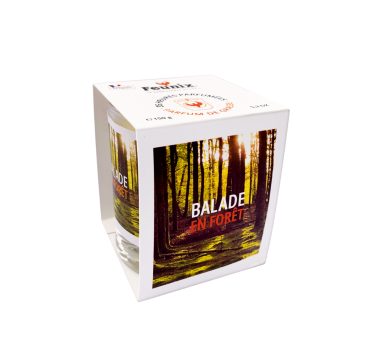 Bougie balade en fôret