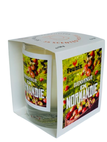 Bougie Bienvenue en Normandie