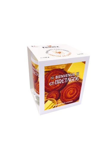 Bougie Bienvenue en Bretagne